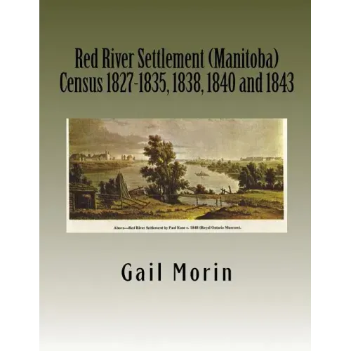 Red River Settlement (Manitoba) Census 1827-1835, 1838, 1840 and 1843