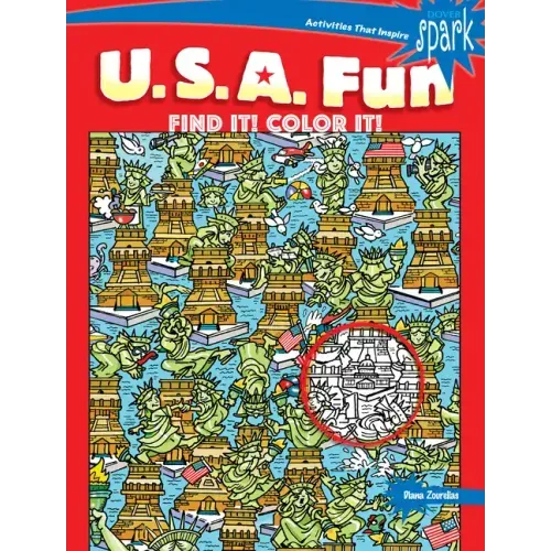 Spark U.S.A. Fun Find It! Color It!
