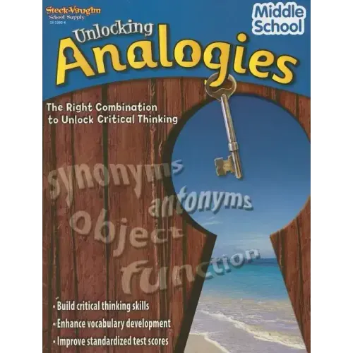 Unlocking Analogies Reproducible Middle School