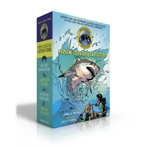 Fabien Cousteau Expeditions (Boxed Set): Great White Shark Adventure; Journey Under the Arctic; Deep Into the Amazon Jungle; Hawai'i Sea Turtle Rescue