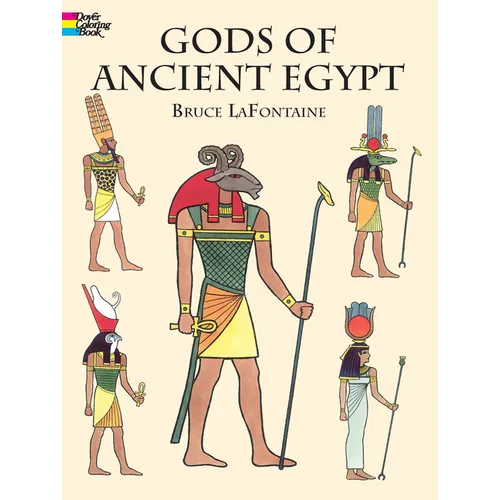Gods of Ancient Egypt Coloring Book