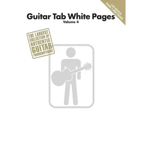 Guitar Tab White Pages - Volume 4