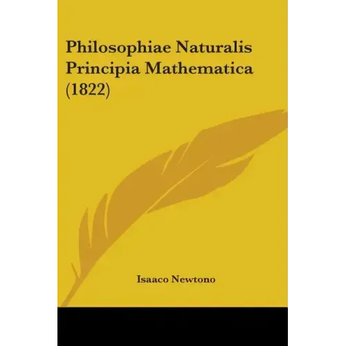 Philosophiae Naturalis Principia Mathematica (1822)