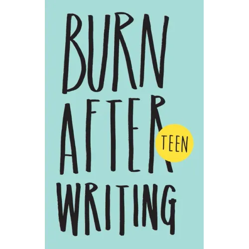 Burn After Writing Teen. New Edition