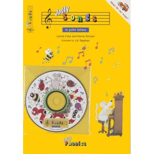 Jolly Songs: Book & CD in Print Letters (American English Edition)