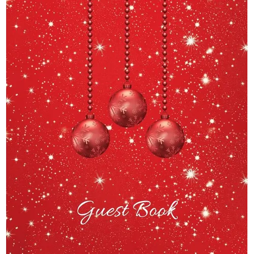 Christmas Party Guest Book (HARDCOVER), Party Guest Book, Birthday Guest Comments Book, House Guest Book, Seasonal Party Guest Book, Special Events &