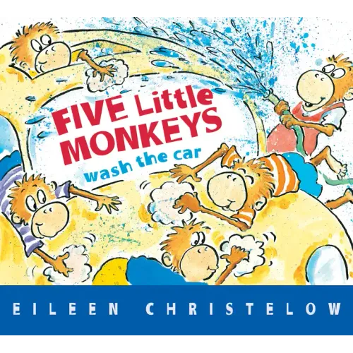 Five Little Monkeys Wash the Car Board Book