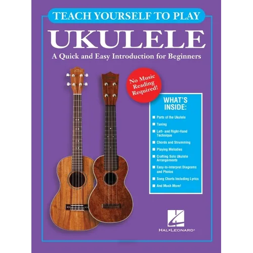 Teach Yourself to Play Ukulele: No Music Reading Required!