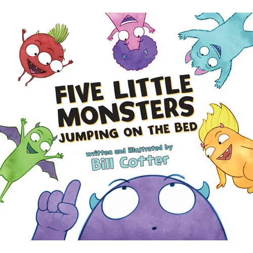 Five Little Monsters Jumping on the Bed