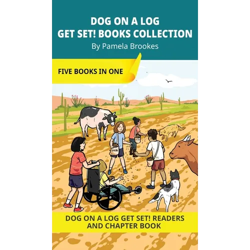 DOG ON A LOG Get Set! Books Collection: Decodable Series for Learning to Read. For Early Readers and Students with Dyslexia. (Words with Three Letters