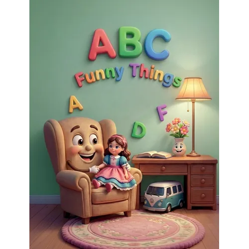 ABC Funny Things: Learning Letters with Fun Images of Familiar Things