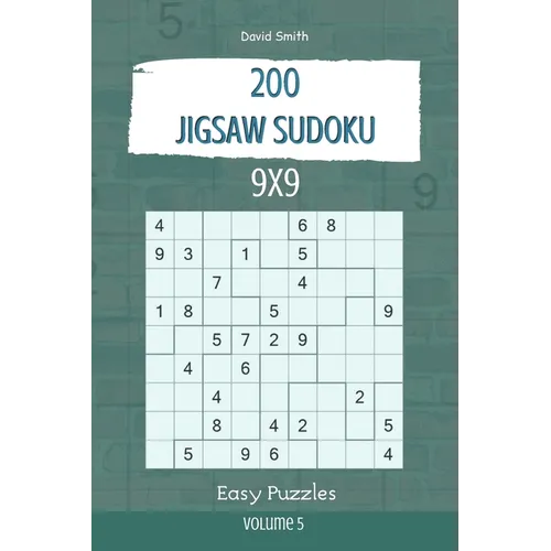 Jigsaw Sudoku - 200 Easy Puzzles 9x9 vol.5
