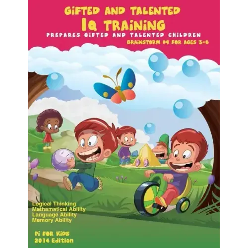 Gifted and Talented: IQ Training: Brainstorm: IQ Training test workbook for ages 3-6