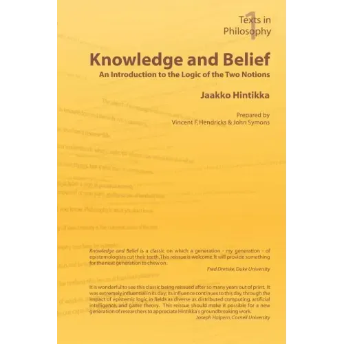 Knowledge and Belief - An Introduction to the Logic of the Two Notions