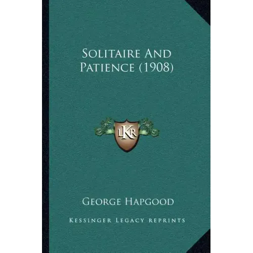 Solitaire And Patience (1908)