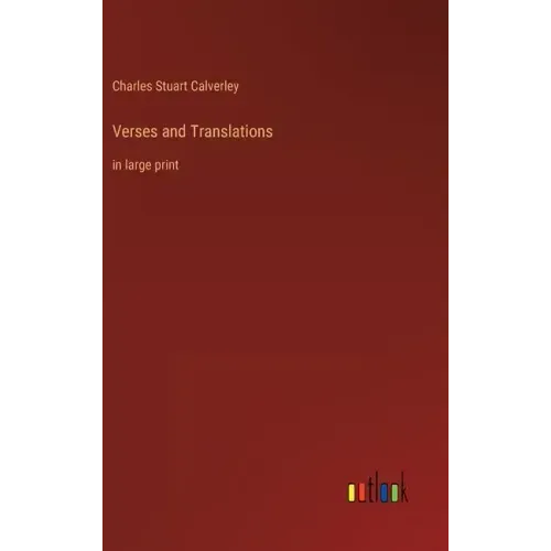 Verses and Translations: in large print