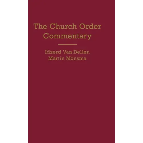 Church Order Commentary