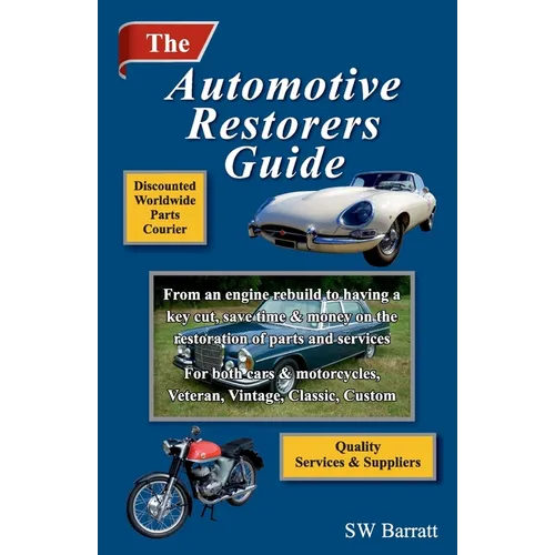The Automotive Restorers Guide: From an engine rebuild to having a key cut. Save time and money on the restoration of parts and services, for cars and
