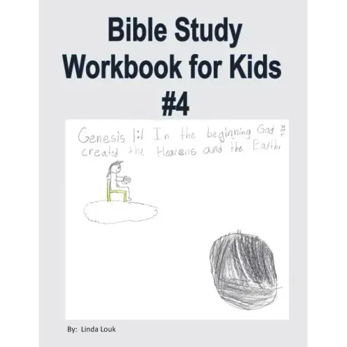 Bible Study Workbook for Kids #4