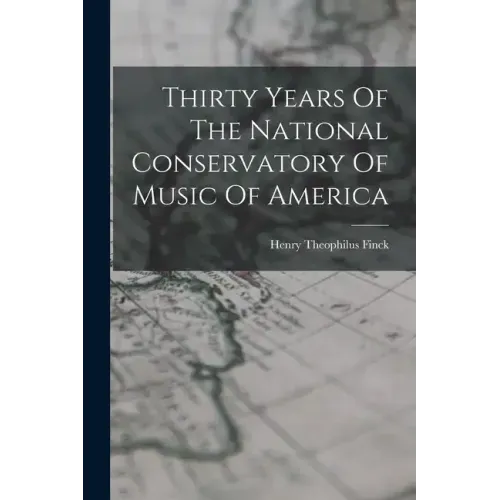 Thirty Years Of The National Conservatory Of Music Of America