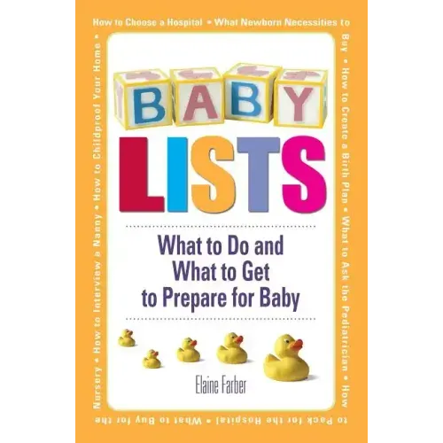 Baby Lists: What to Do and What to Get to Prepare for Baby