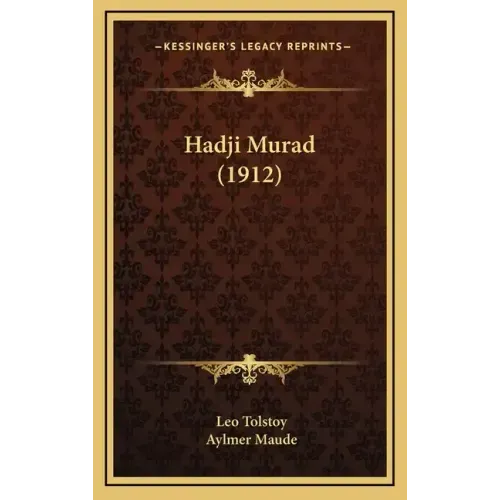 Hadji Murad (1912)