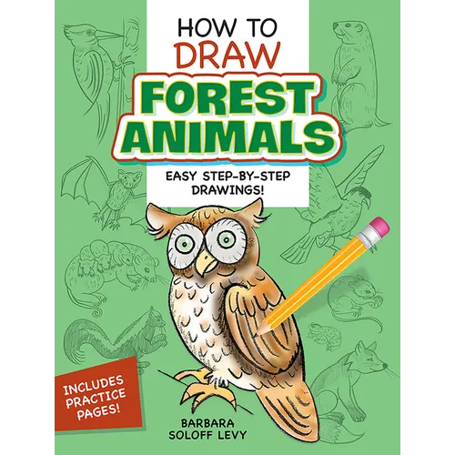 How to Draw Forest Animals: Step-By-Step Drawings!