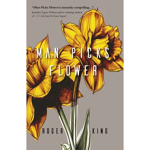 Man Picks Flower