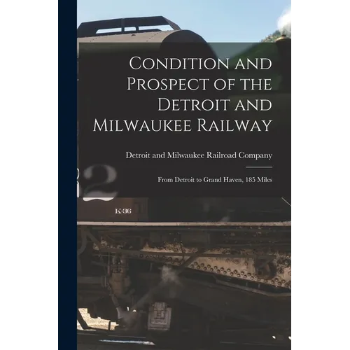 Condition and Prospect of the Detroit and Milwaukee Railway [microform]: From Detroit to Grand Haven, 185 Miles