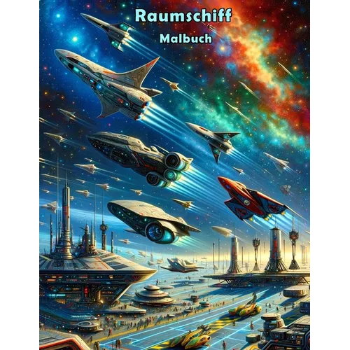 Raumschiff Malbuch