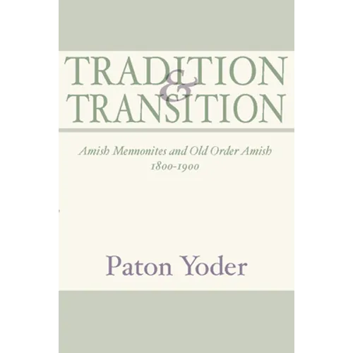 Tradition and Transition