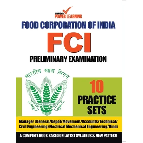 Food Corporation of India (FCI), Preliminary Examination 2019, in English (MANAGER) 10 PTP, English, Numerical Ability & Reasoning Ability