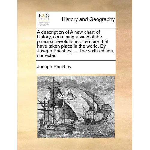 A description of A new chart of history, containing a view of the principal revolutions of empire that have taken place in the world. By Joseph Priest