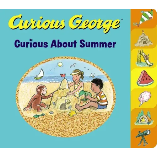 Curious George Curious about Summer Tabbed Board Book