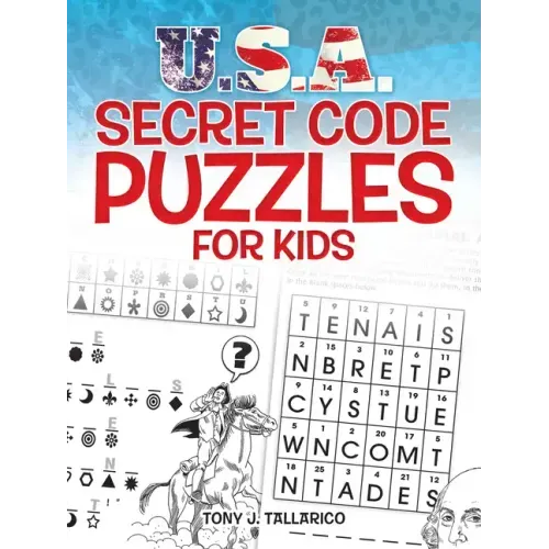 U.S.A. Secret Code Puzzles for Kids