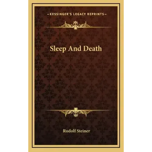 Sleep And Death