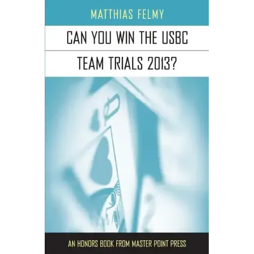 Can You Win the Usbc Team Trials 2013