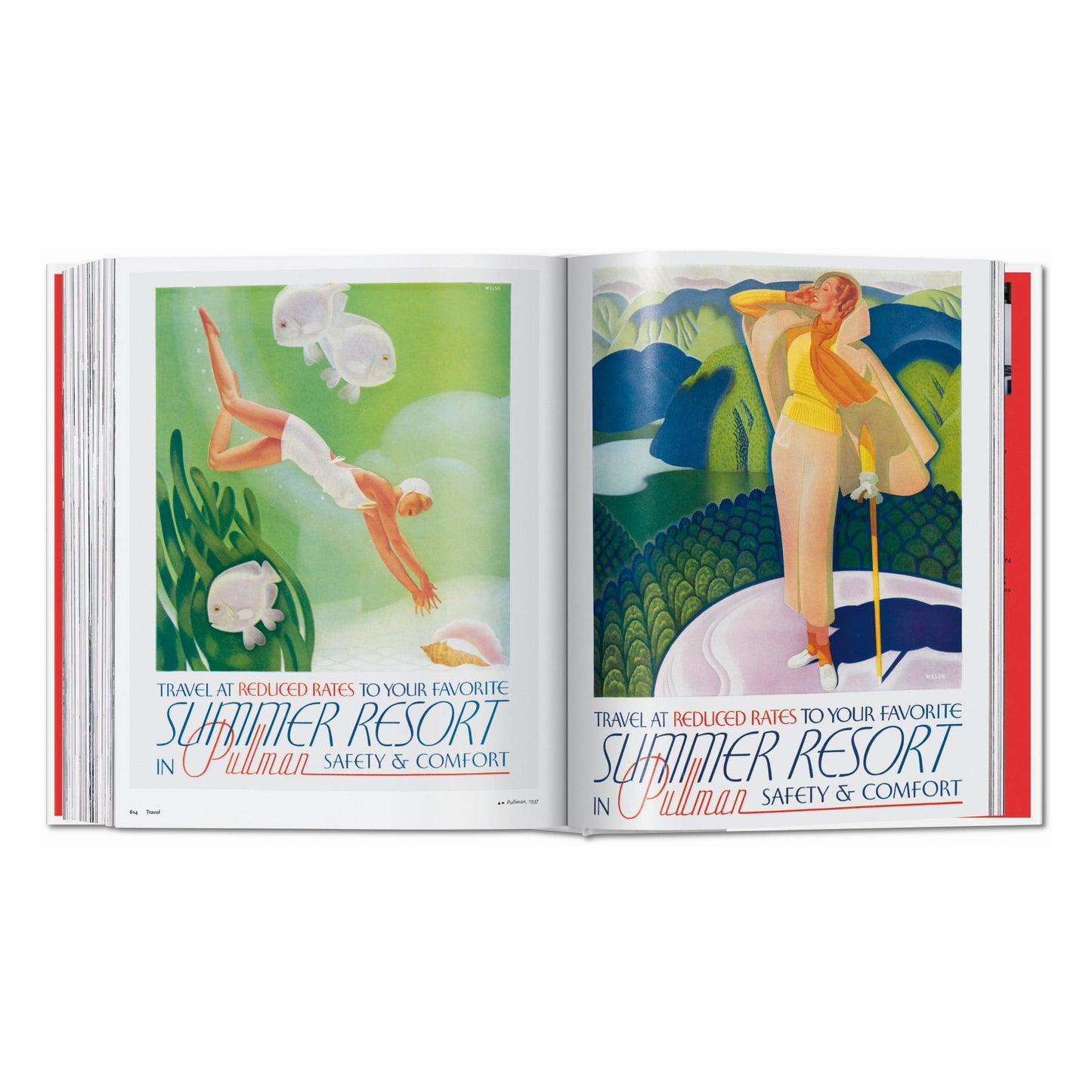 All-American Ads of the 30s (German, French, English) Book