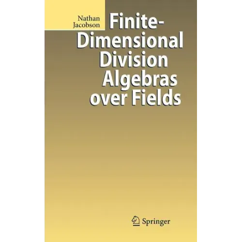 Finite-Dimensional Division Algebras Over Fields