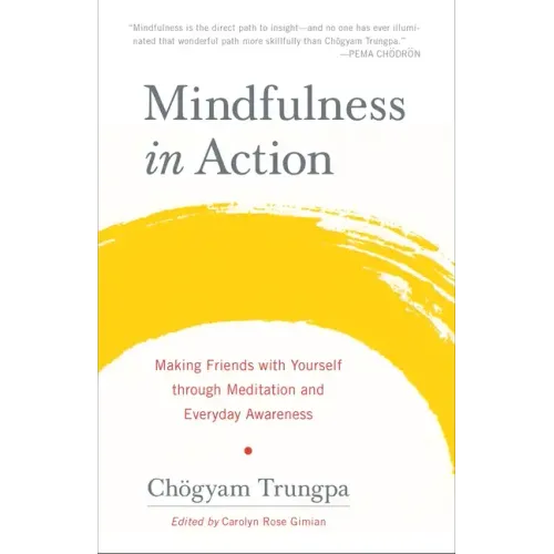 Mindfulness in Action: Making Friends with Yourself Through Meditation and Everyday Awareness