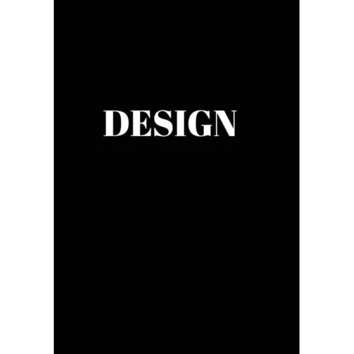 Design: Hardcover Black Decorative Book for Decorating Shelves, Coffee Tables, Desk, Bookcase, Living Room, Office, Home Accents