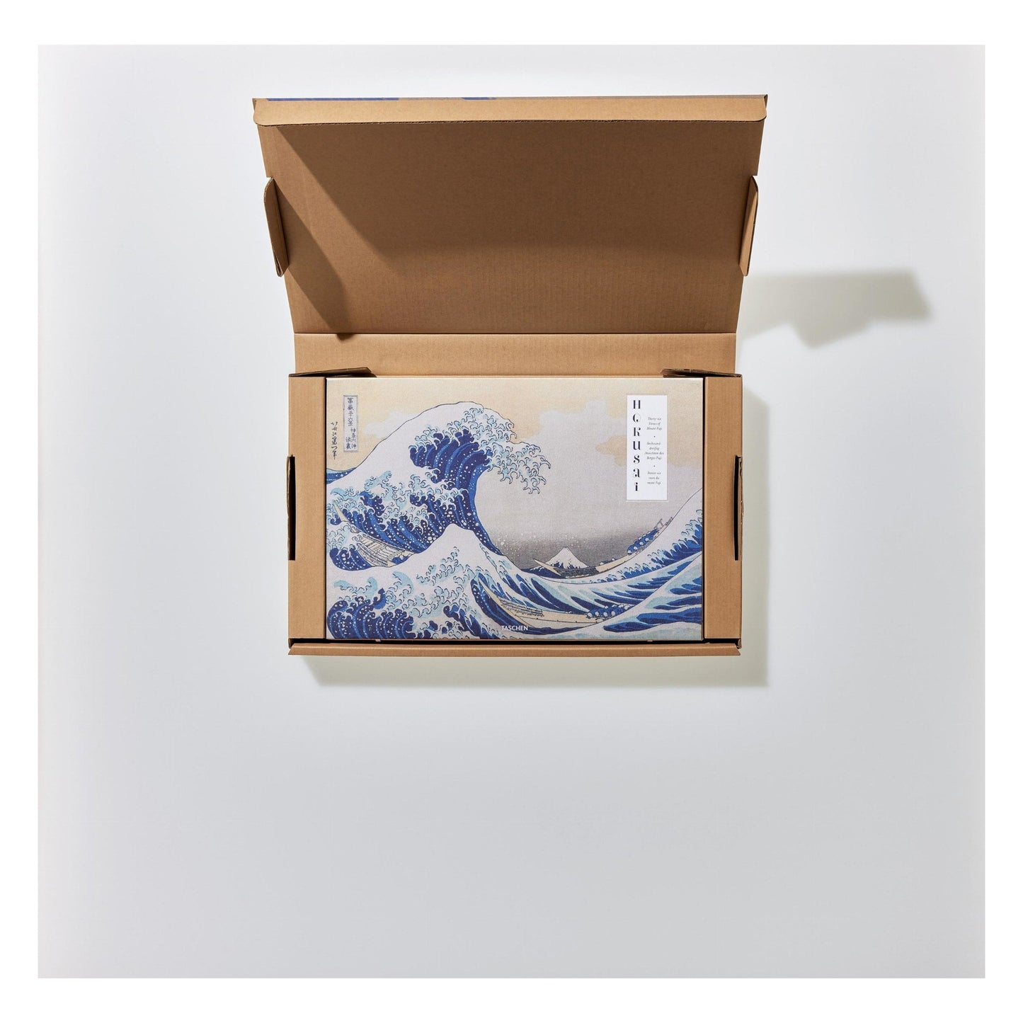 Hokusai. Thirty-six Views of Mount Fuji (German, French, English) Book