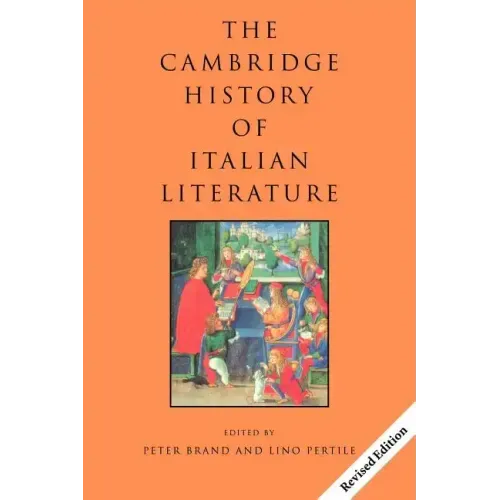 The Cambridge History of Italian Literature