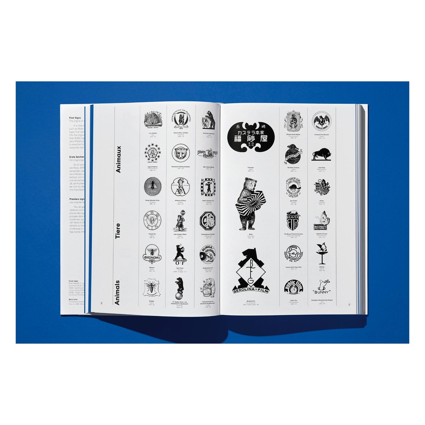 Logo Beginnings (German, French, English) Book