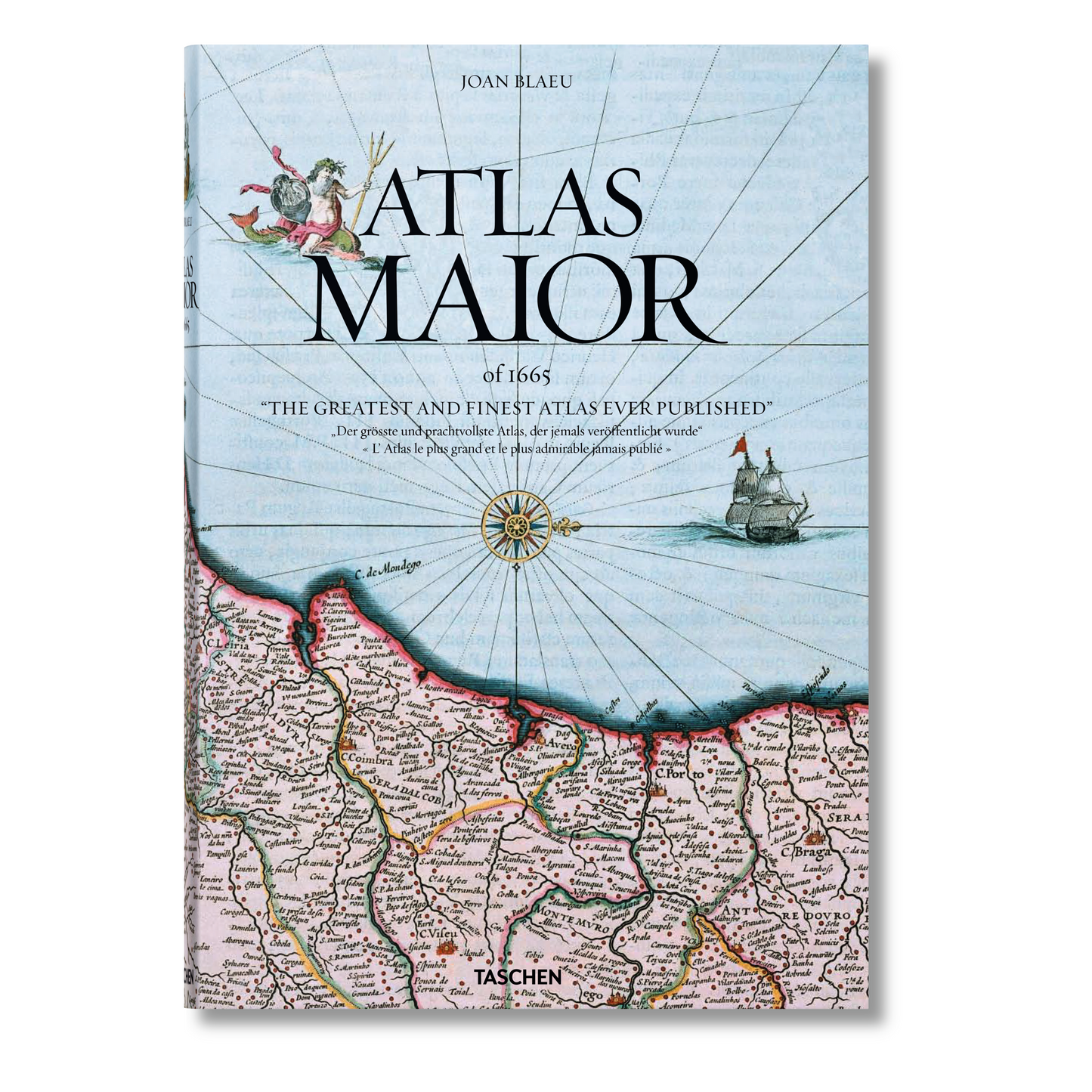 Joan Blaeu. Atlas Maior of 1665 (German, French, English) Book