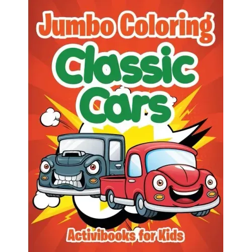 Jumbo Coloring: Classic Cars