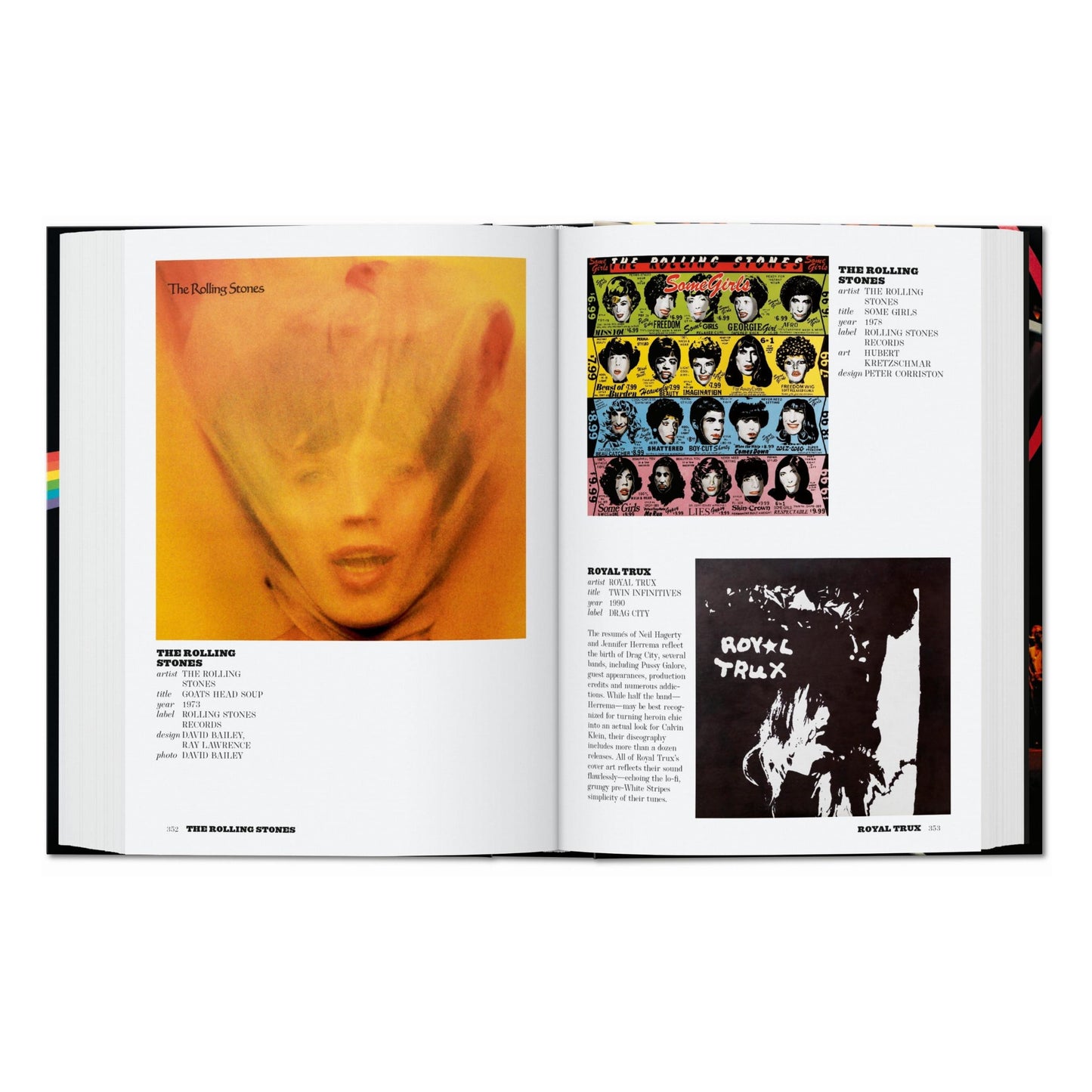 Rock Covers. 45th Ed. (German, French, English) Book