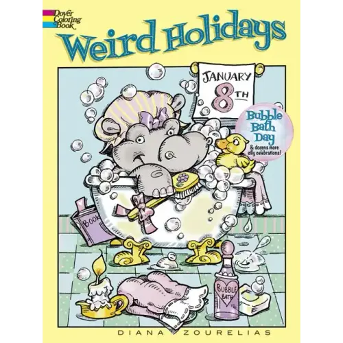 Weird Holidays Coloring Book