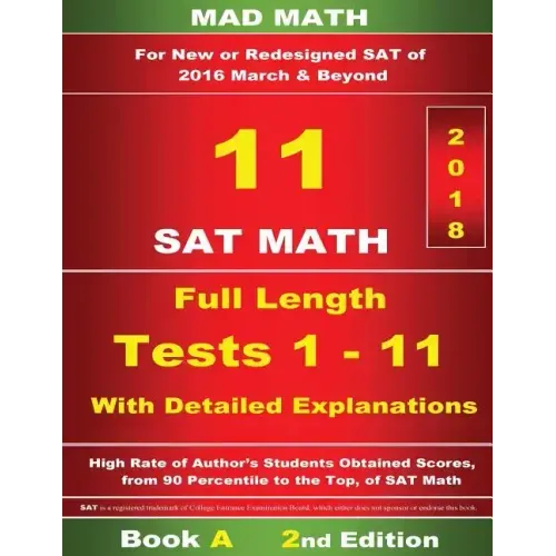 Book A Redesigned SAT Math Tests 1-11
