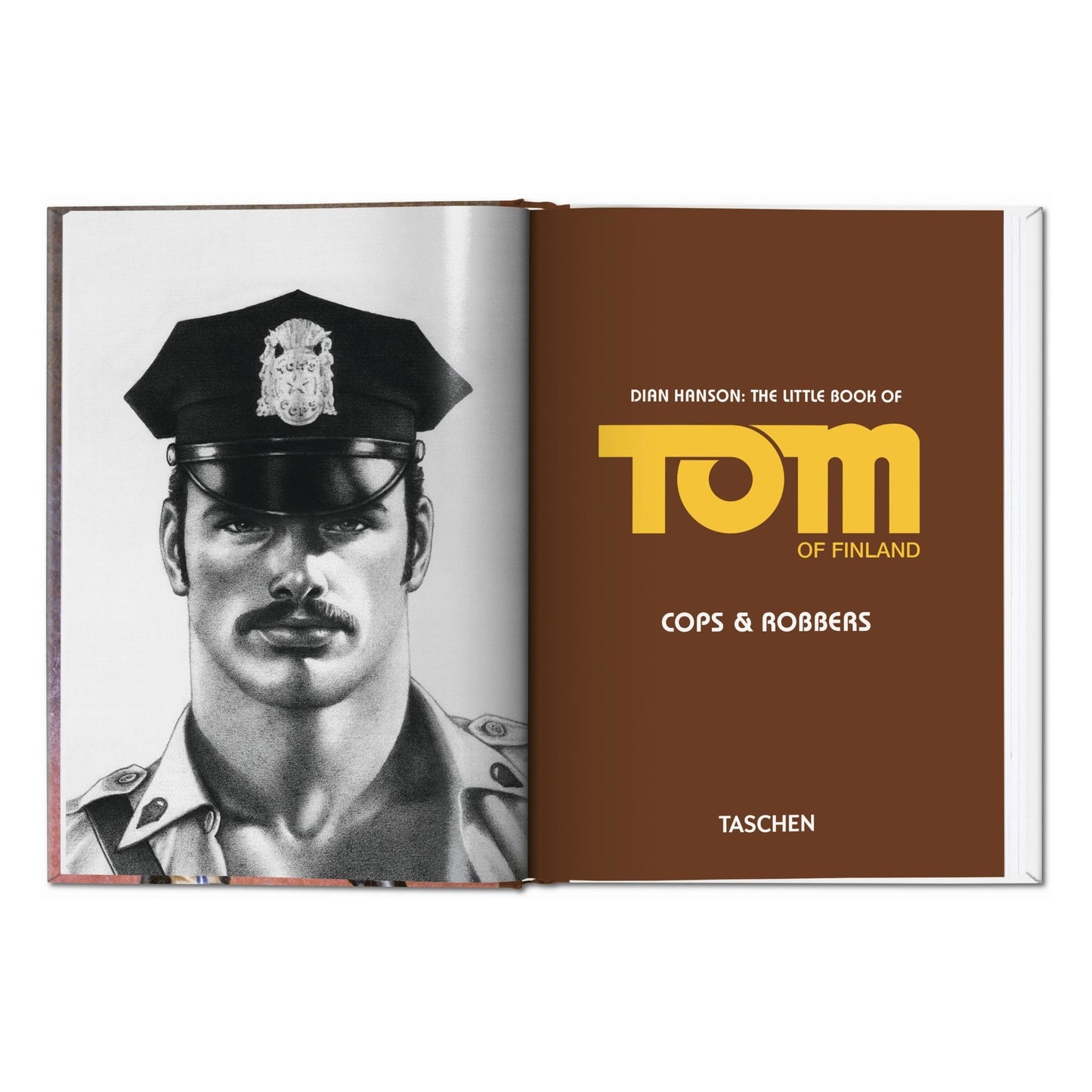The Little Book of Tom. Cops & Robbers (German, French, English) Book